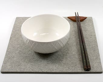 9" Square Wool Felt Table Trivet