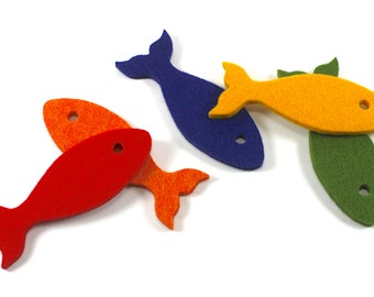 Merino Wool Felt Fish
