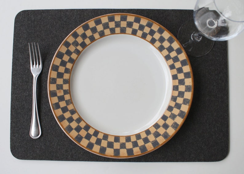 Merino Wool Felt Placemat - Thumbnail 2