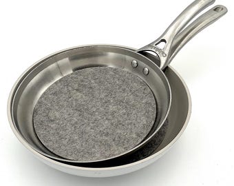 3mm Thick Round Wool Felt Pan Protector Mats and Pads
