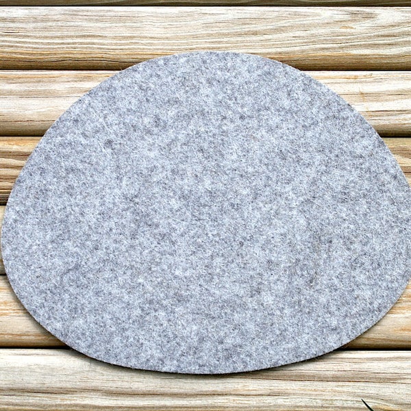 Pebble Modern Wool Felt Trivet