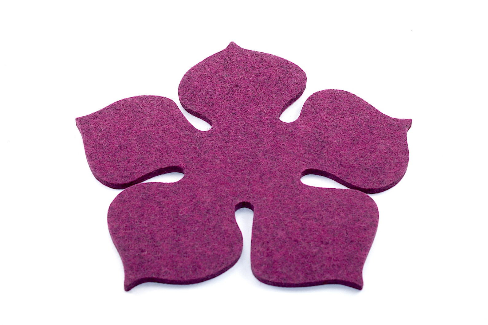 Flower Wool Felt Trivet Etsy