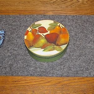 Wool Felt Table Runner: 3mm Thick Merino Wool Dresser Protector