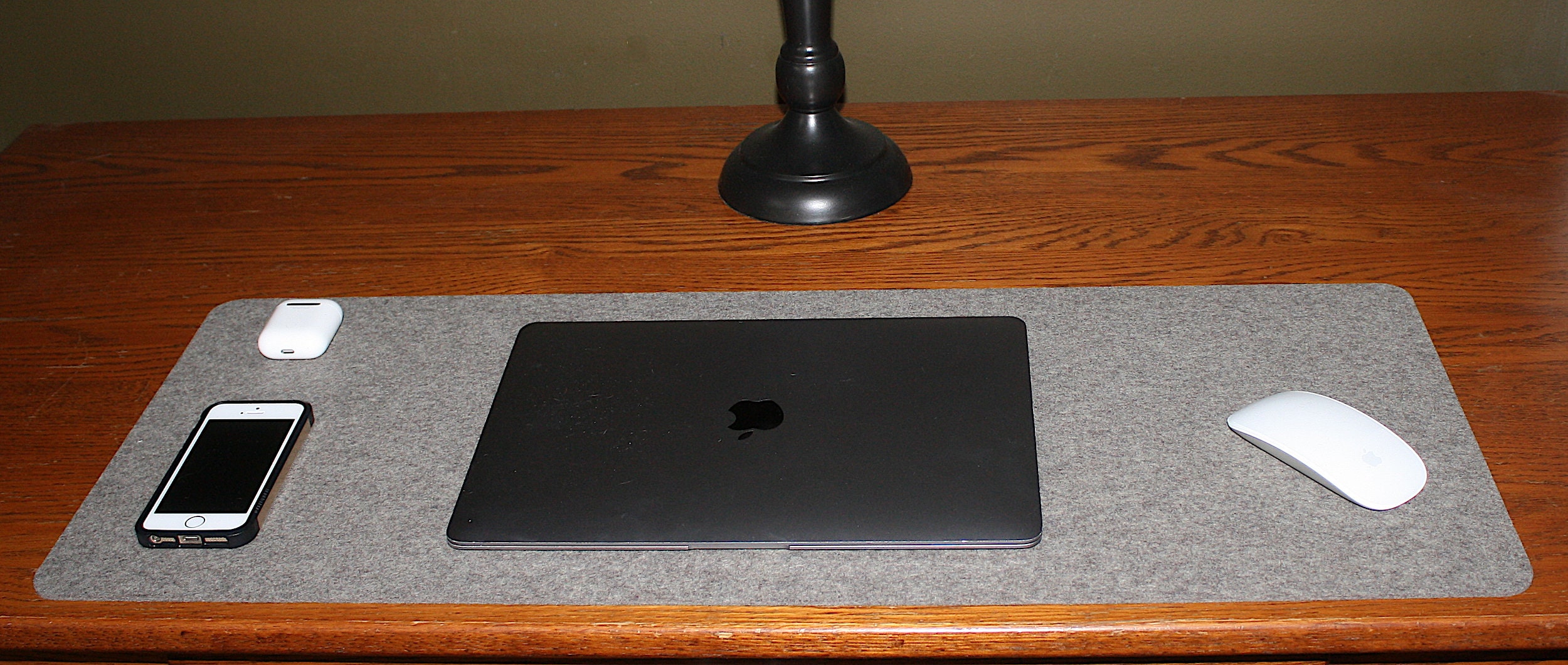 Merino Wool Felt Desk Pad Laptop and Keyboard Mats 3mm Thick Etsy UK