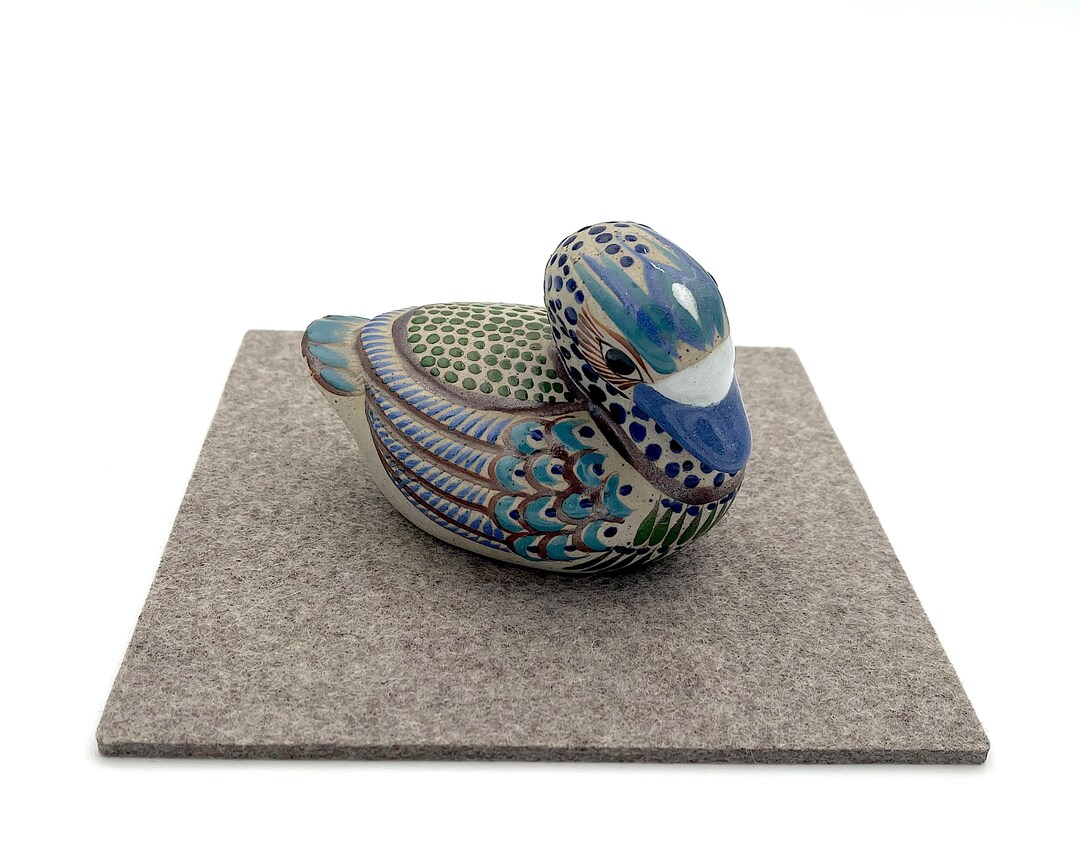 7 5/8 Square Elegant Cut Wool Felt Table Protector Mat Etsy