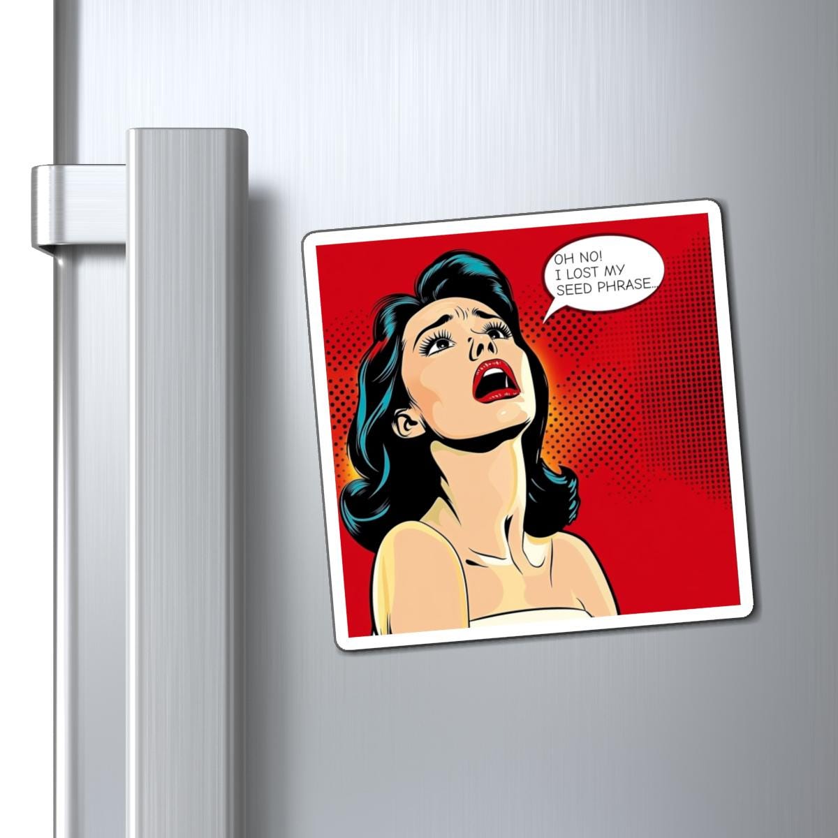 Oh Não! Perdi Meus Ímãs de Seedphrase - Bitcoin BTC, Decoração de  Criptomoeda, Arte Blockchain, Presente - Etsy Portugal