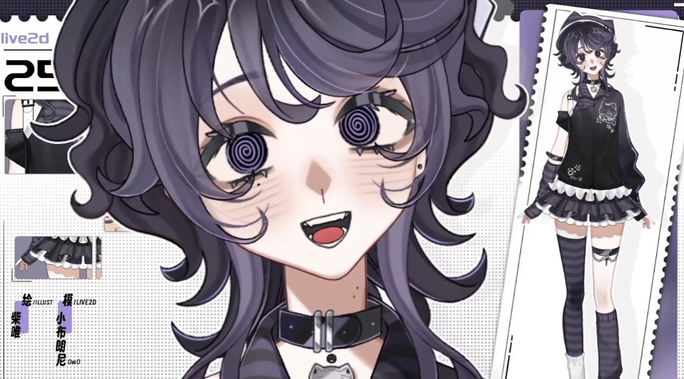 Mari Fujiki Live2d Vtuber Model – Gothic Rocker, Full Body Rig - Etsy UK