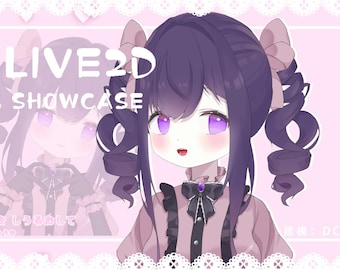 Jirai Kei VTuber-model – Gothic Lolita, klaar voor Live2D