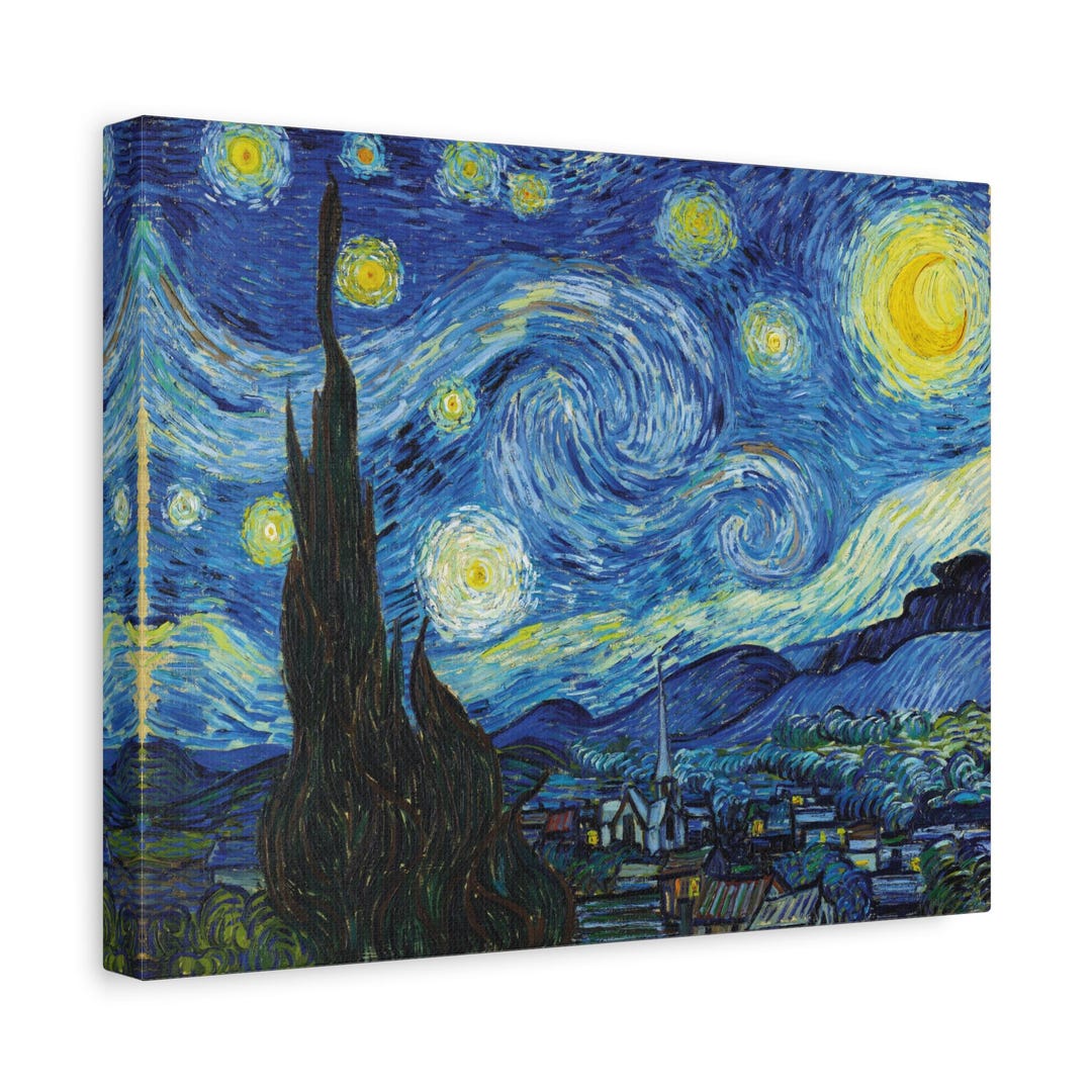 Transform Your Space With Vincent Van Gogh - Starry Night on Canvas - A ...
