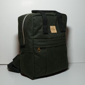 Forest Green Mini Backpack