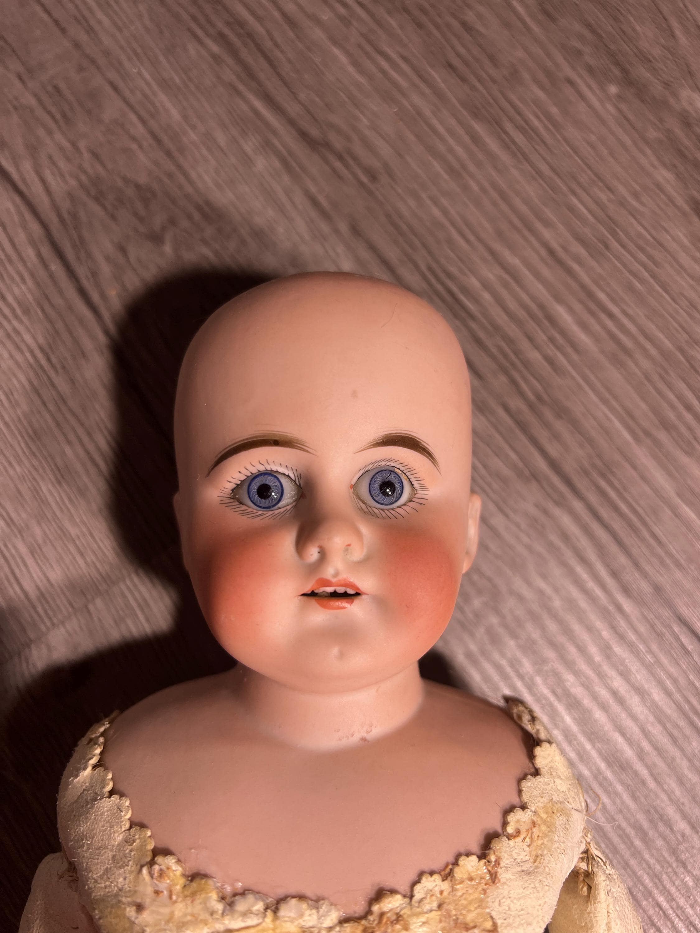 アンティークドイツ製ビスクドール、1900年以前 — 16インチ - Etsy 日本