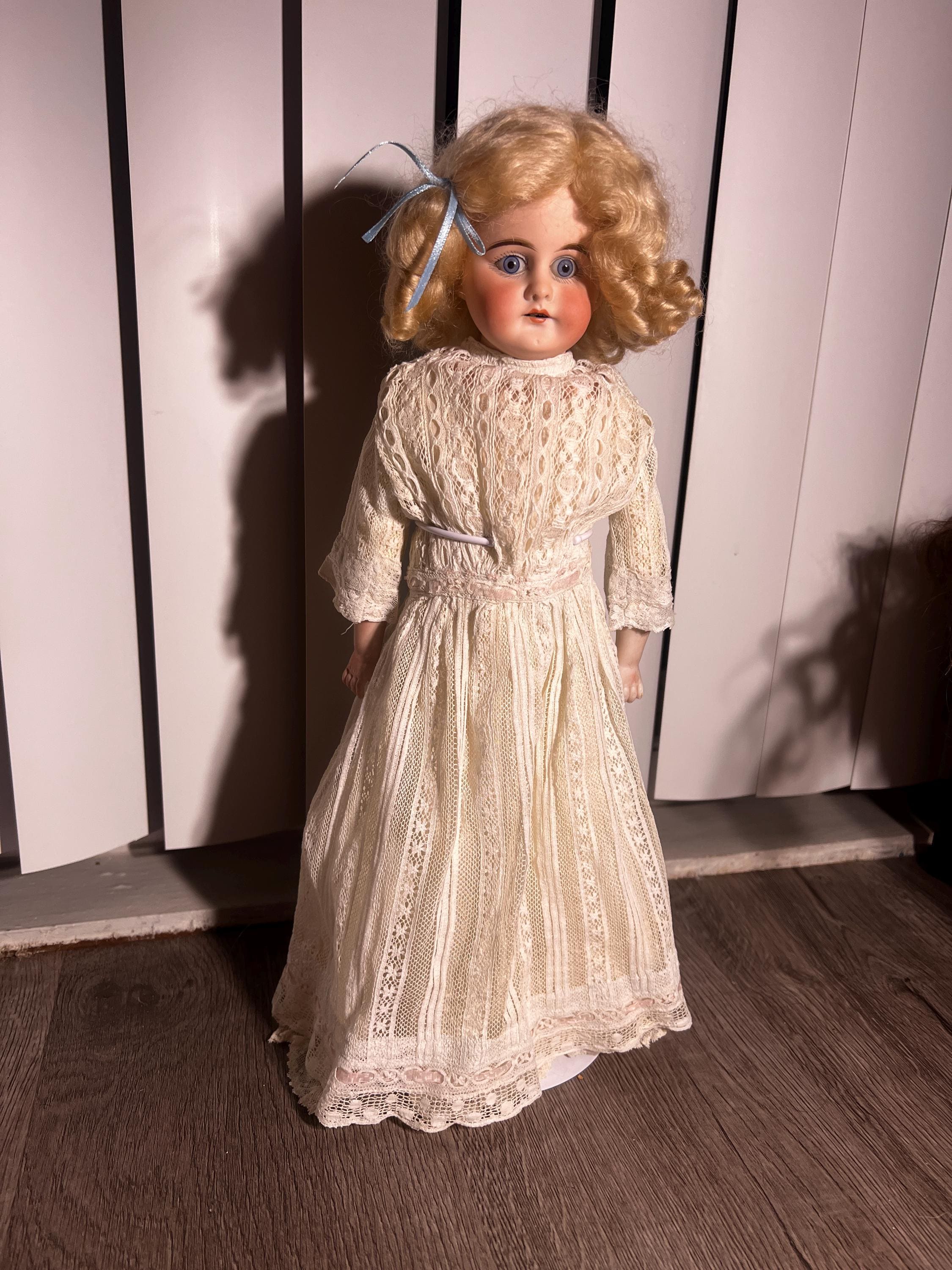 アンティークドイツ製ビスクドール、1900年以前 — 16インチ - Etsy 日本