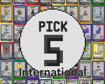 Zestaw żetonów Mix and Match – 5 żetonów – Magic The Gathering – Wysyłka międzynarodowa