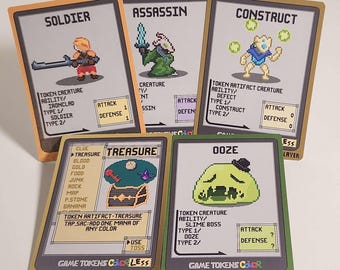 Slay the Spire Token Pack - Game Tokens Color - Magic The Gathering