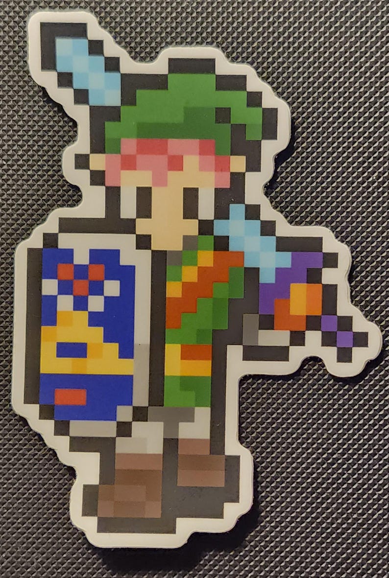 Tunic Sticker Pixel Art Stickers! ~wave 1~ - Etsy