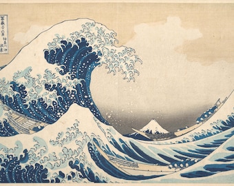 Wave off Kanagawa Wooden Puzzle – Hokusai Art Jigsaw by PuzzlingArt