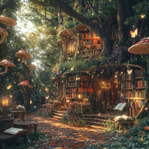 Book Lover Gift – Beautiful World Libraries Wooden Jigsaw Puzzle Adults with Hidden StoryPieces Library