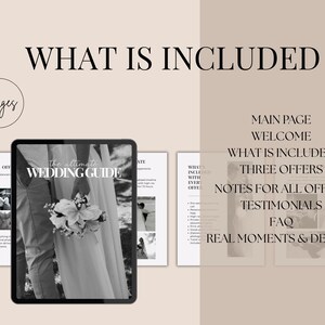 Wedding Photography Pricing Guide Template