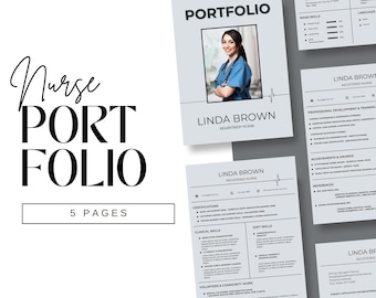 Nurse Resume Template: Modern Medical CV & Cover Letter, Nurse cv, Nursing Resume, RN Resume, Medical Resume, Doctor CV Template