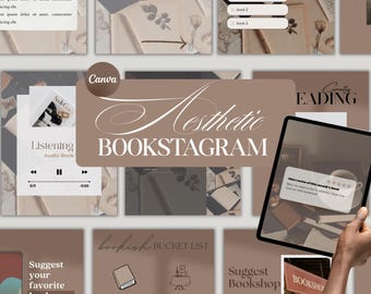 Bookstagram Template Viral Aesthetic Bookstagram Templates Bookstagram Booktok Book Lover Social Media Post Bookish Instagram