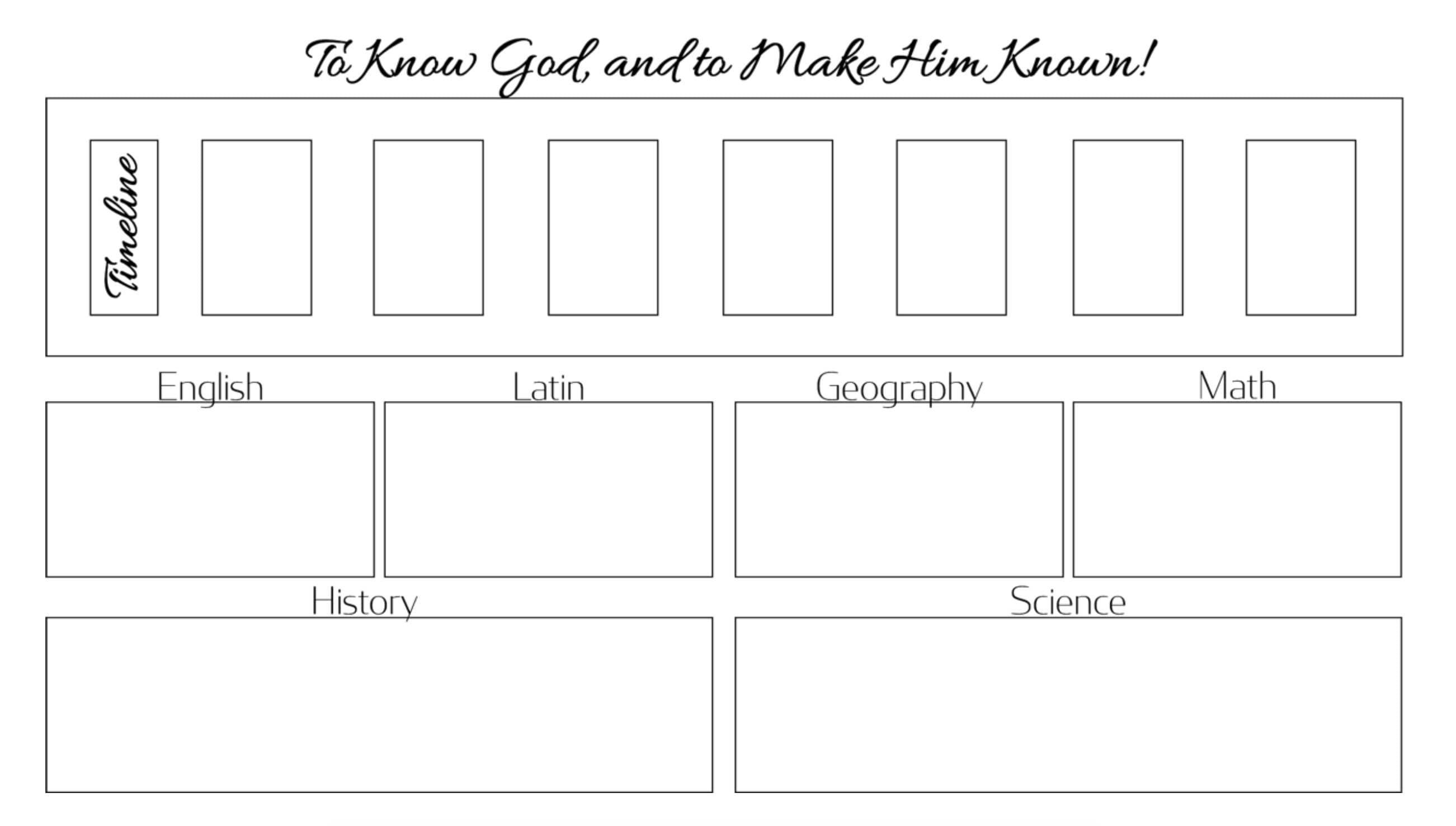 White Timeline Poster With Script Font - Large Format 64x36 - Etsy