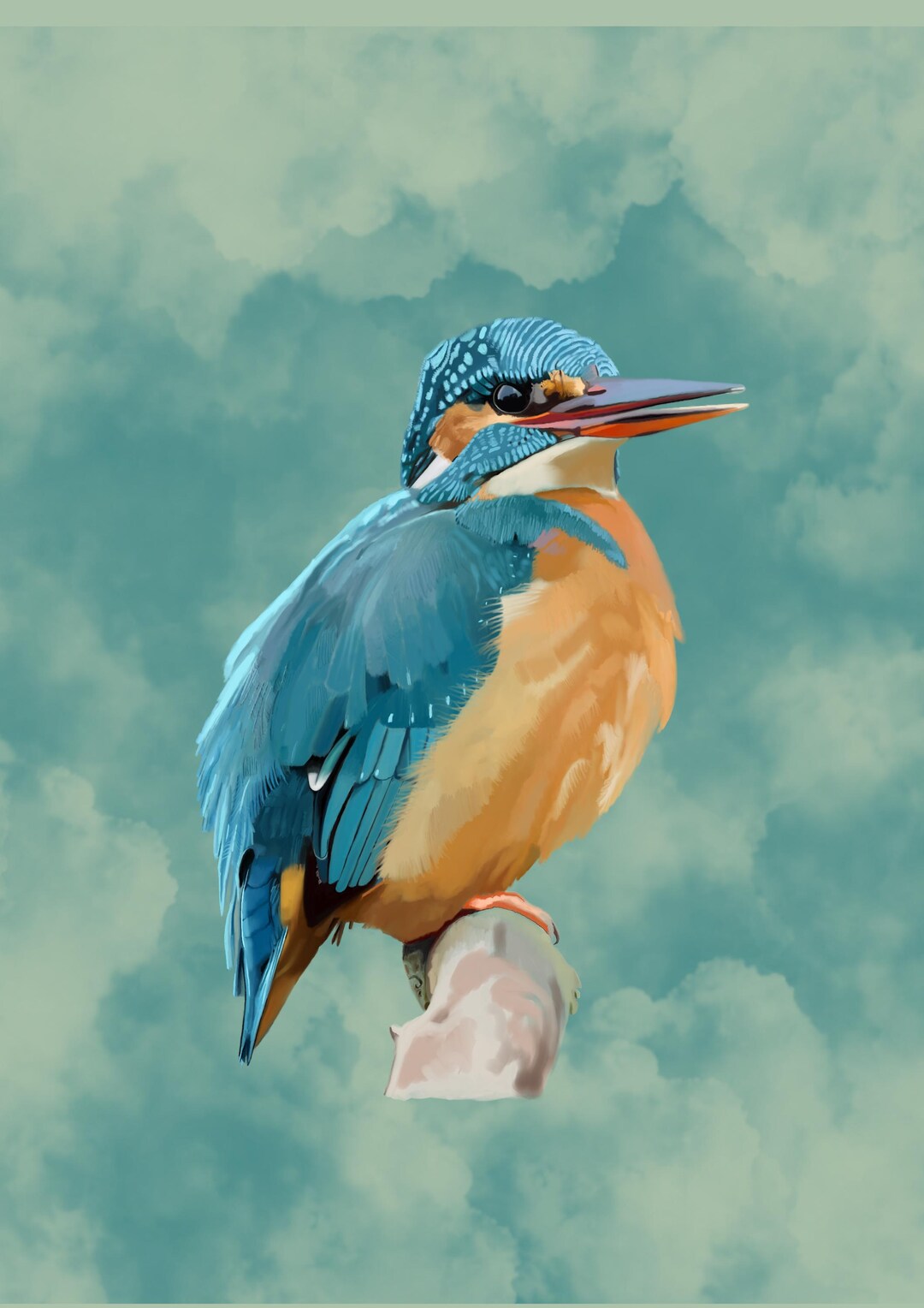 Printable Kingfisher Wall Art/ INSTANT DIGITAL DOWNLOAD - Etsy