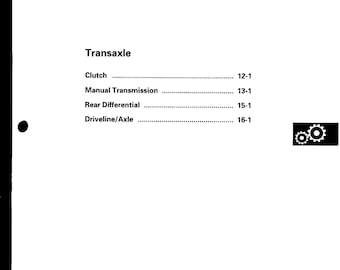 Honda F20C VTEC Engine for Honda S2000 Workshop Manual (PDF Files