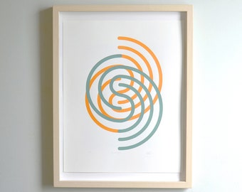 Vertigo / Silkscreeen Print