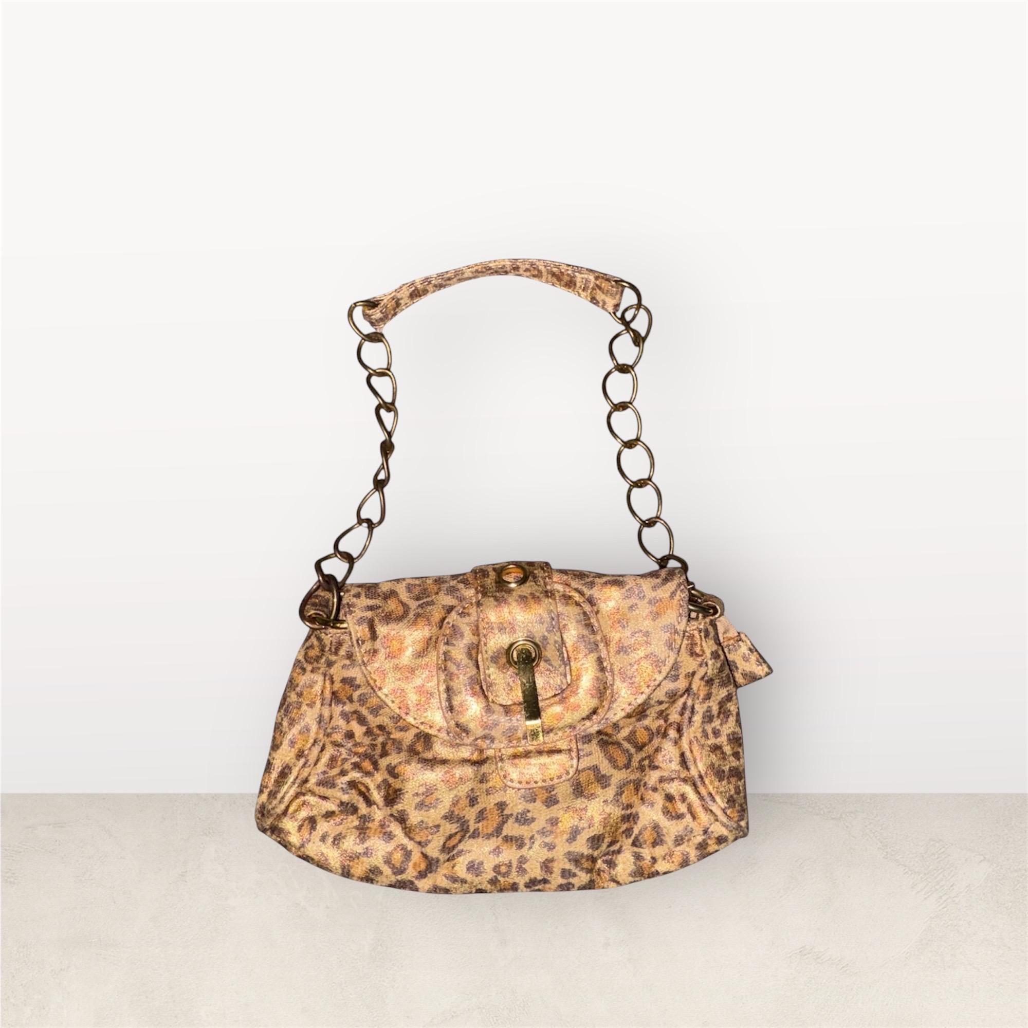 2000s Leopard Bag - Etsy