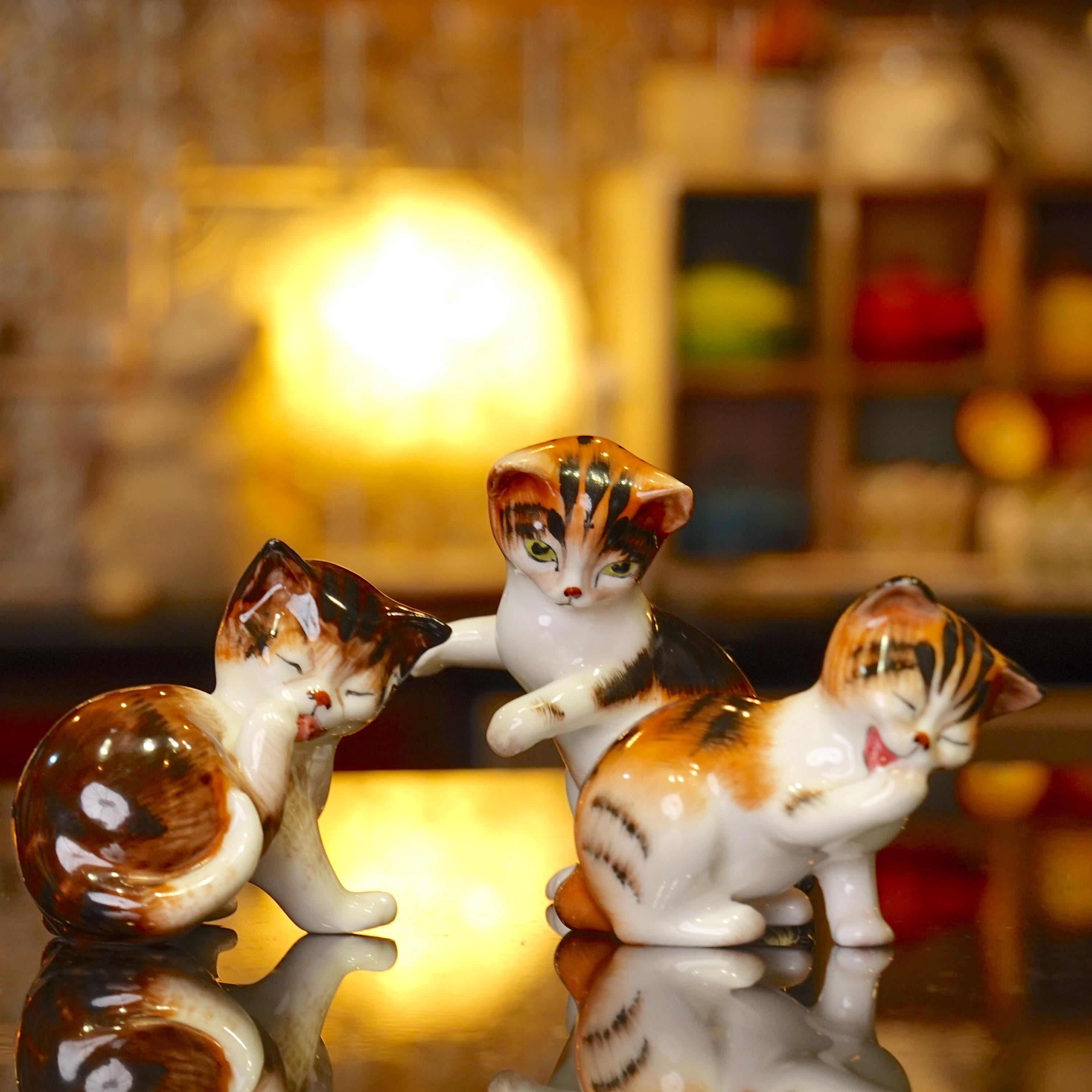 Royal Doulton Figurine With Cat - Etsy
