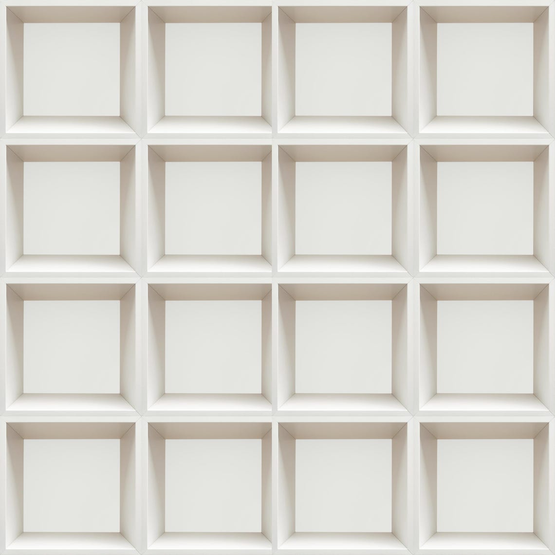 16 Boxes Grid Templates for Canva | Empty White Box Digital Image for ...
