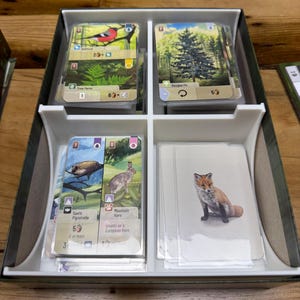 3D Printed Insert - Forest Shuffle Board Game