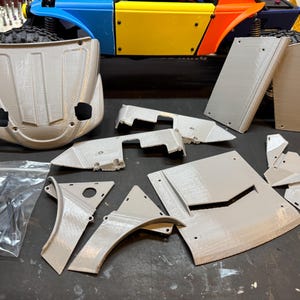 Knight Customs H10 Optic Terra Bug body set in Bambu Labs TPU for AMS