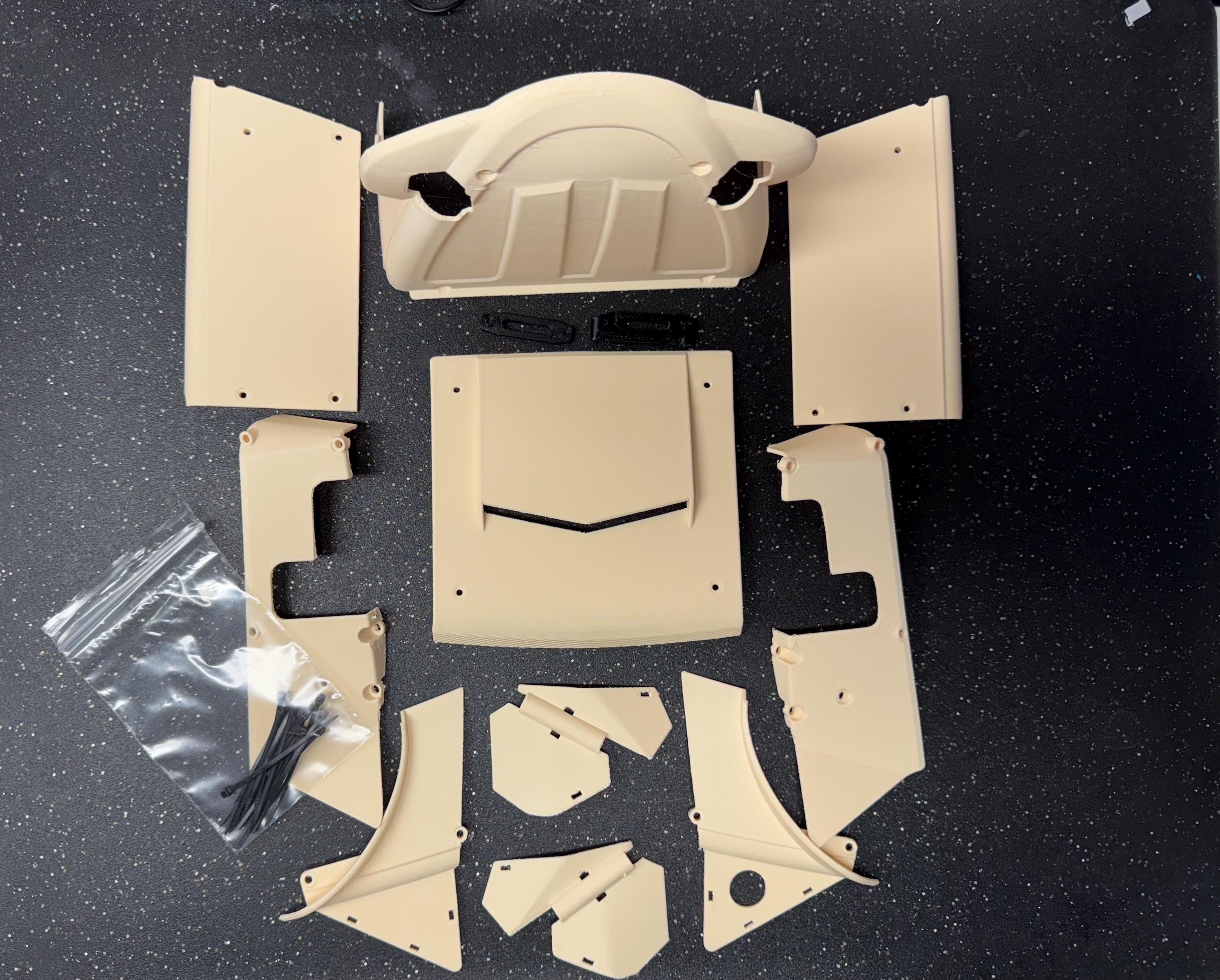 Kc Bug Body Knight Customs H10 Optic Terra Bug Body Set in Bambu Labs PETG or ABS ...