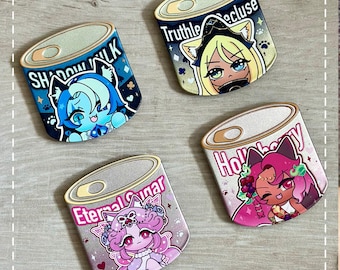 クッキーランキングダム バッジ付きアクリルキーホルダー - Etsy 日本