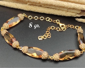 Alexandrite Bracelet: Handmade Ottoman 925k Sterling Silver Bangle Cuff