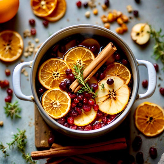 Simmer Pot Kits - Choose Your Scent - Natural Allergy and Pet Friendly Stovetop Potpourri