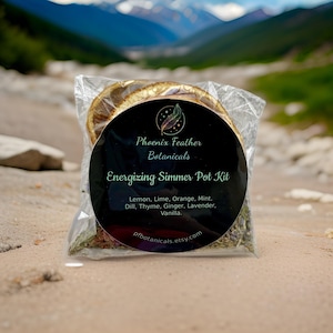 Simmer Pot Kits - Choose Your Scent - Natural Allergy and Pet Friendly Stovetop Potpourri image 17