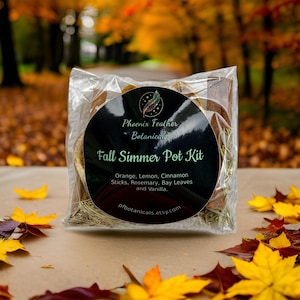 Simmer Pot Kits - Choose Your Scent - Natural Allergy and Pet Friendly Stovetop Potpourri image 3