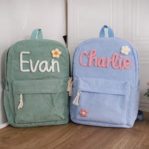 Sac à dos pour tout-petit avec nom | Sac à dos préscolaire | Cartable pour tout-petits | Cartable pour enfants | Sac à dos pour enfants | Sac à dos pour enfants