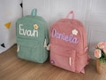 Toddler Backpack With Name | Preschool Backpack | Toddler Book Bag | School Bag for Kids | Children's Backpack | Kids Backpack