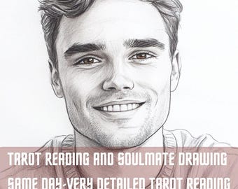 Soulmate Drawing and Tarot Reading, Same Hour Same Day, Draw My Soulmate, Your Future Husband/Wife, Soulmate Reading, Fast Delivery