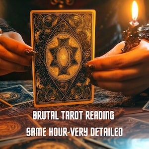Brutale Tarot-Lesung | Ehrliche psychische Lesung | Gleicher Tag Tarot | Brutal Ehrlich Psychic Reading | Brutal Psychische Lesung | Keine Zuckerbeschichtung