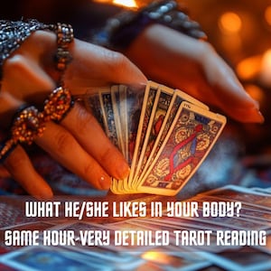 Was er in deinem Körper mag? Tarotkarten lesen Selber Tarot lesen was denkt er? Same Hour Psychic Tarot Lesung, Liebeslesung