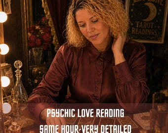 Love Tarot Reading Same Hour Tarot Reading Same Hour Love Reading Medium Reading with Tarot Cards Psychic Love Reading