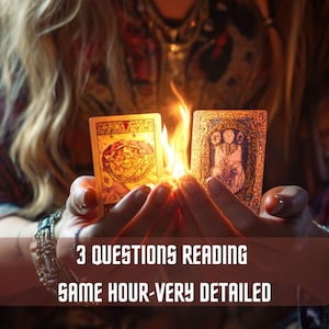 Lectura de Tarot de 3 Preguntas a la misma hora: ¡Respuestas psíquicas rápidas y detalladas a tus preguntas! Perspectivas personalizadas