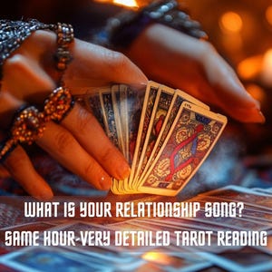Wat is jouw relatielied? Gedetailleerd hetzelfde uur: lezen met plezier, lezen met soulmate, tarotlezen, lezen van paranormale liefde, lezen met vriendjes
