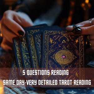 Same Hour 5 Fragen Tarot Legung: Schnelle, In-Tiefe Psychic Antworten auf Ihre Fragen! Personalisierte Einblicke