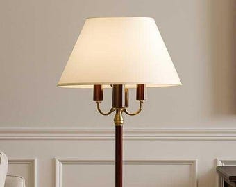 クラシックなミッドセンチュリーモダンパーチメントシェードフロア