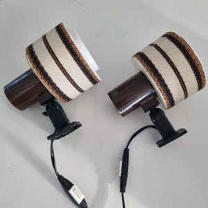 Vintage Scandinavian Wall Lamps - 1970s Mid Century Reading Lamps Pair, Retro Wall lamps pair